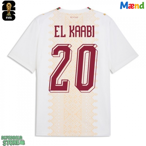 Marokko Ayoub El Kaabi #20 Replika Udebanetrøje VM 2026 Kortærmet